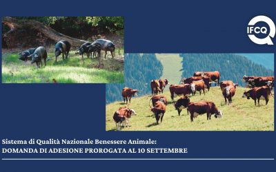 Sistema di Qualità Nazionale per il Benessere Animale (SQNBA): proroga termine di adesione al 10 settembre